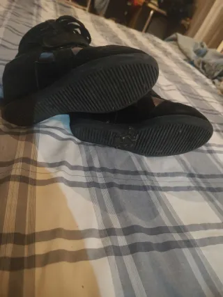 Botines negros mujer