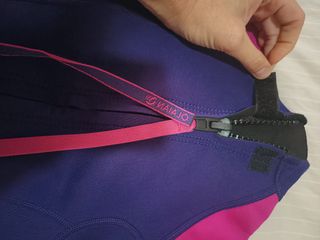 Traje neopreno Nabaiji niña morado/rosa