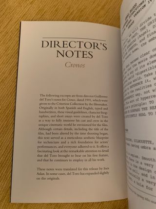 DVD de Cronos firmado por Guillermo del Toro