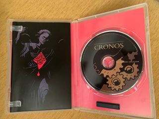 DVD de Cronos firmado por Guillermo del Toro
