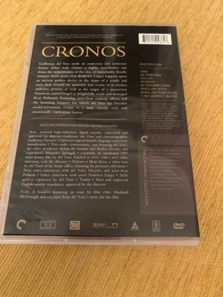 DVD de Cronos firmado por Guillermo del Toro