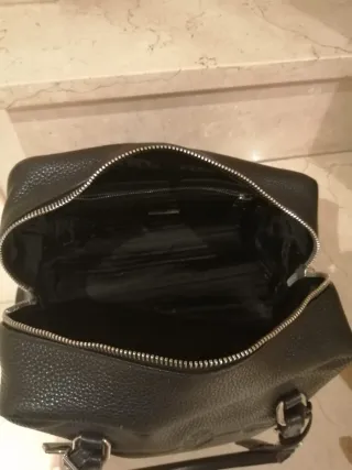 Bolso Prada Piel Negro Genuina