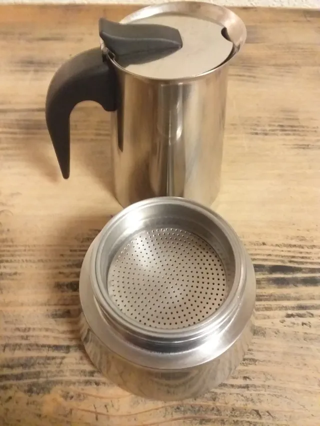 Cafetera italiana in acciaio inossidabile