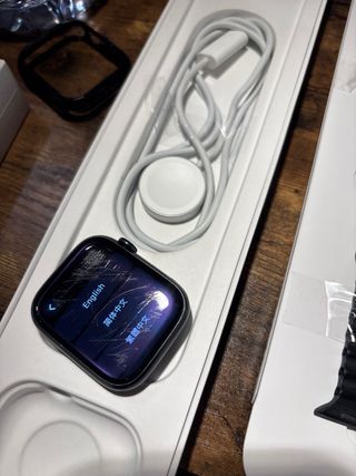 Apple Watch 8 Negro - Pantalla Rayada