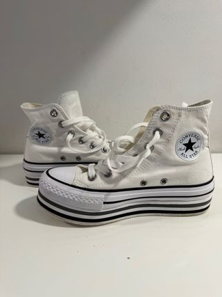 Converse All Star con Plataforma de Mujer