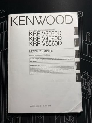 Receptor Home Cinema Kenwood KRF-V5560D