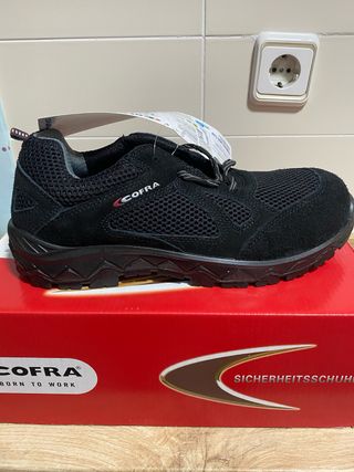 Zapatos nuevos de trabajo Cofra NegroTalla 43