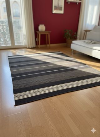Alfombra Zara Home Rayas 140x200