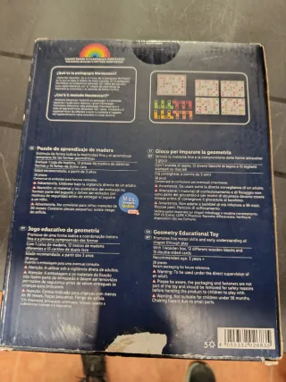 Puzzle de aprendizaje Playtive Madera