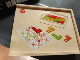 Puzzle de aprendizaje Playtive Madera