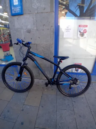 Bicicleta Rockrider 24 Azul