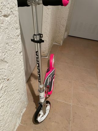 Patinete Hudora Big Wheel Rosa/Blanco