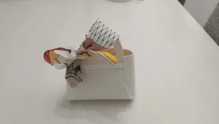 Bolsos para detalles con pañuelo. (Sin marca)