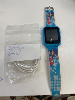 Reloj Sonic The Hedgehog Interactivo Azul