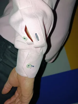 Camisa Polo Ralph Lauren Rosa Talla M