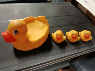 Patitos de goma para bañera (4 unidades)