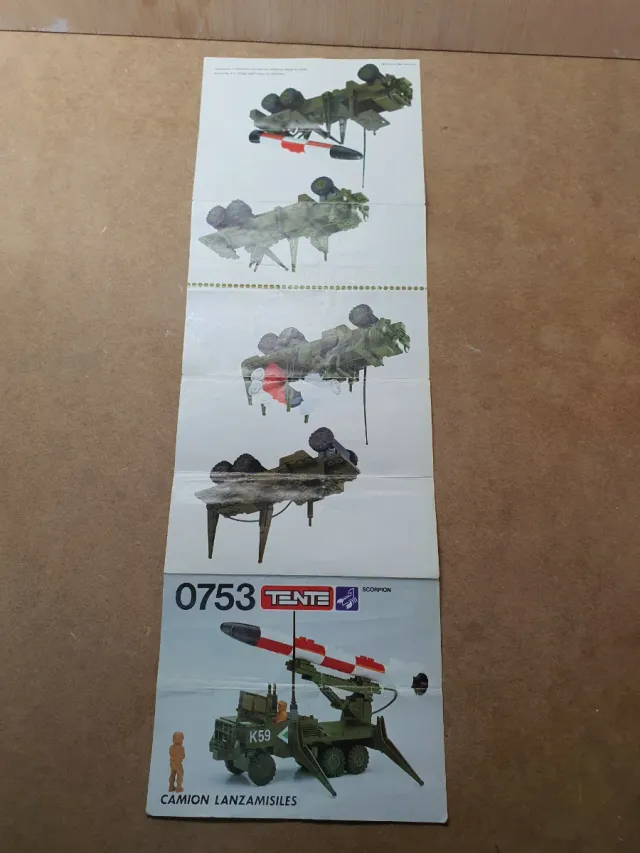 Instrucciones Tente Camión Lanzamisiles 0753