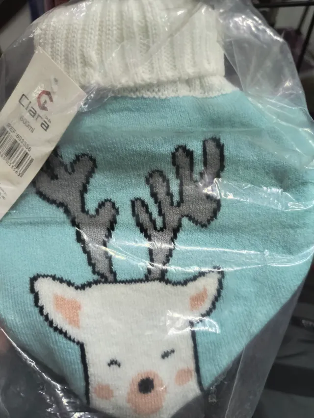 Bolsita de agua caliente Clara 600ml ciervo