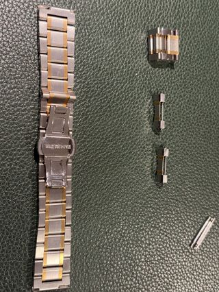 Armis / Brazalete Bitono 20mm Acero Inox.