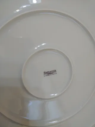 Set 4 piatti pizza Saturnia porcellana