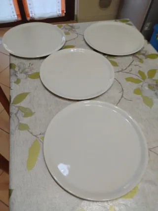 Set 4 piatti pizza Saturnia porcellana
