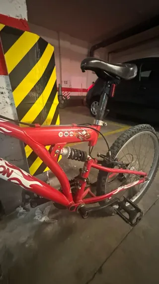 Bicicleta 24 doble suspensión infantil