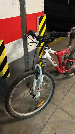 Bicicleta 24 doble suspensión infantil