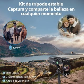 Prismáticos 10x42 Profesionales Pequeños