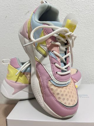 Zapatillas deportivas multicolor talla 35