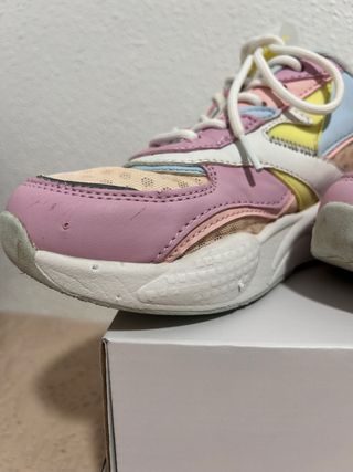 Zapatillas deportivas multicolor talla 35