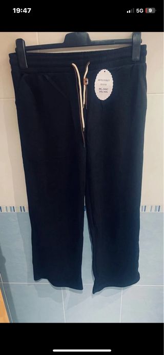 Pantalón ancho negro desde la 40 a 46 elástico