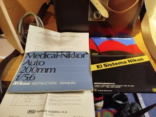 Objetivo Medical Nikkor 200 mm f5.6
