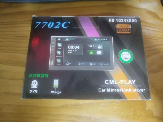 Radio Coche 2 DIN CarPlay Android Auto