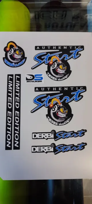 Kit Vinilo Derbi Variant Start