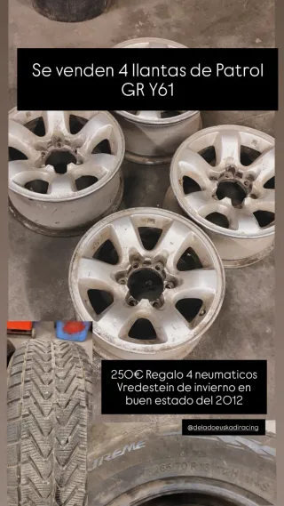 Llantas Nissan Patrol GR Y61 16