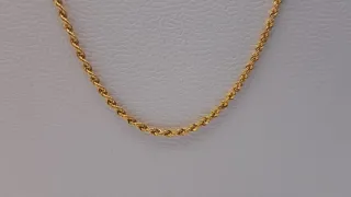 Cadena de oro 18k