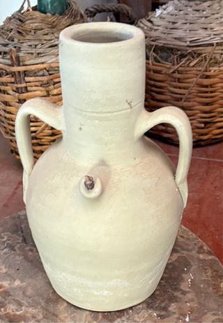Botijo de cerámica con asas
