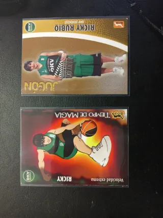 Cromos Ricky Rubio DKV temporada 08/09