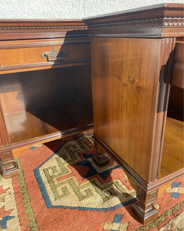 Coppia comodini vintage in legno