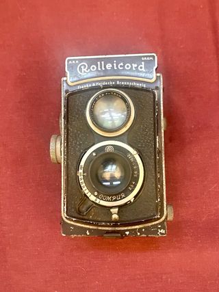 Câmera Rolleicord D.R.R. D.R.G.M. para peças