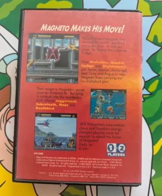 X-Men Sega Genesis Jogo