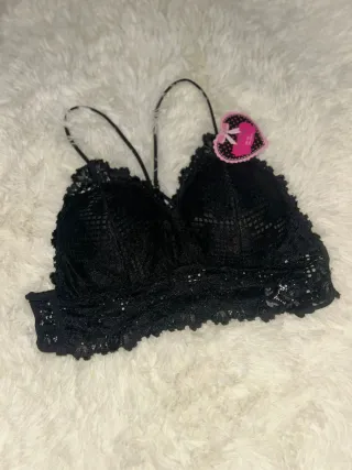 Top de encaje negro talla s Top cafecito xl