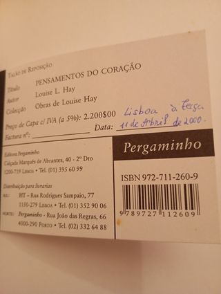 Pensamentos do coração: um tesouro de sabedoria...