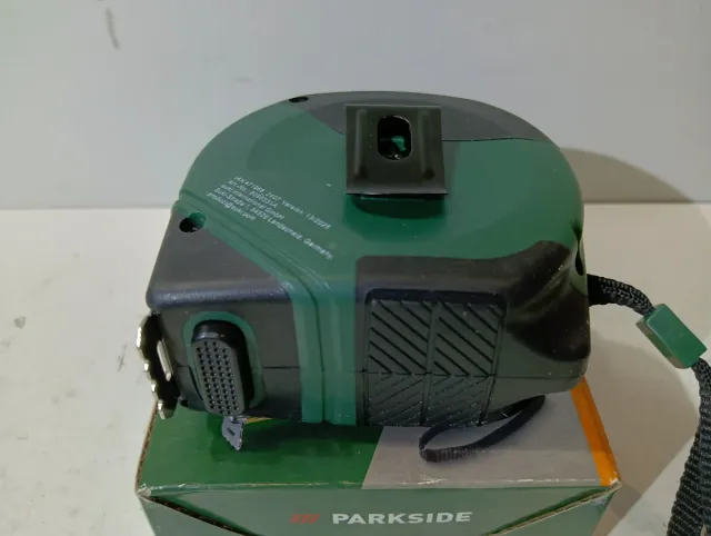 Cinta metrica 10 m Parkside, nuova con scatola
