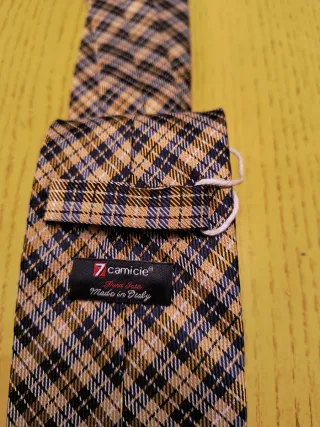 Cravatta 7 camicie seta fantasia