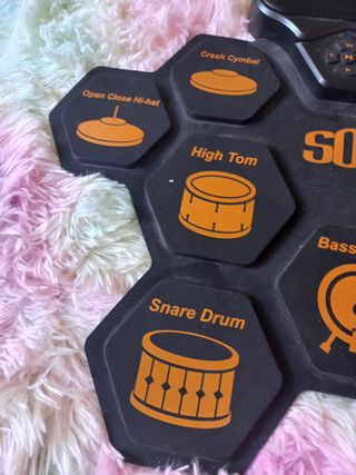 Batería Electrónica Enrollable Digital drums Pad