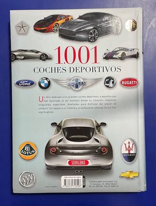 Libro 1001 Coches Deportivos