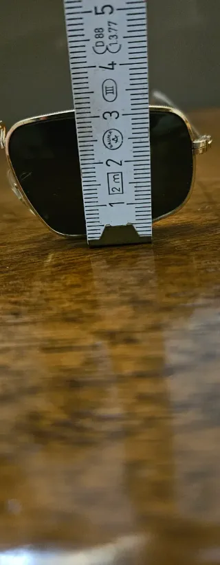 Occhiali Ray-Ban Aviator Oro Nero