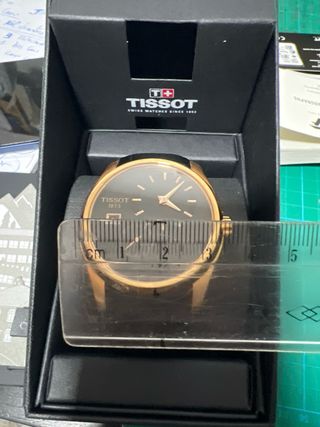 Reloj Tissot Automático Negro/Dorado