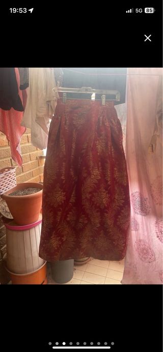 Traje Fallera Niña 6-8 Años